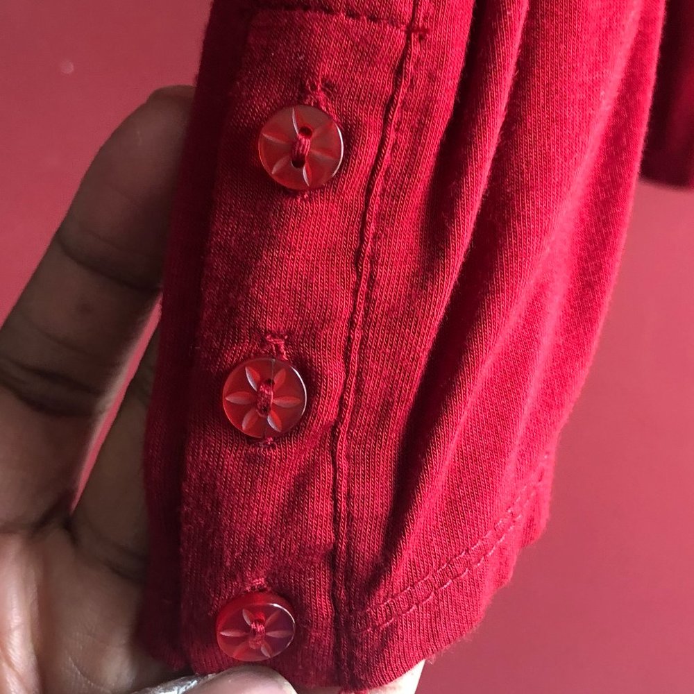 Neiman Marcus Cold Shoulder Top - Picture 6 of 7